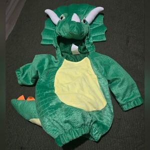 Target Green and Yellow Triceratops Kids Costume